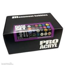 Monument Hobbies MPA-SET-BASE - Pro Acryl Base Set 2.0 (24x22ml)