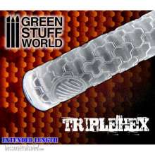 Greenstuff World GS-1161 - Strukturwalze - Triple-Sechsecke