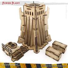 PWork Wargames PWTS00605MDF - MDF Terrain Power Plant