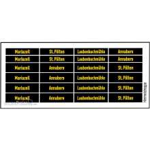 Halling DEC-HTP-ET1 - Decals für Himmelstreppe NÖVOG ET1-ET9