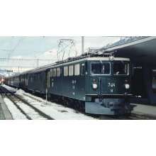 Bemo 1254114 - RhB Ge 6/6 II 704 Universallok ´Davos´