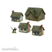 Warlord Games 218810001 - Thatched Hamlet Scenery Pack