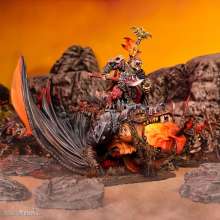 Mantic MGKWS204 - Salamander Clan Lord On Firedrake