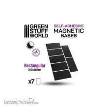 Greenstuff World GS-10860 - Magnetfolie - Rechteckig 100x50mm