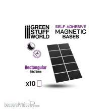 Greenstuff World GS-10859 - Magnetfolie - Rechteckig 50x75mm