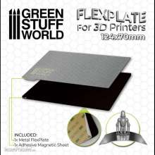 Greenstuff World GS-3082 - Flexplatten für 3d-Druck 124x70mm