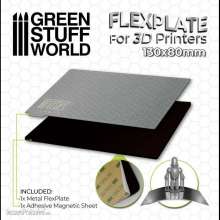 Greenstuff World GS-3083 - Flexplatten für 3d-Druck 130x80mm