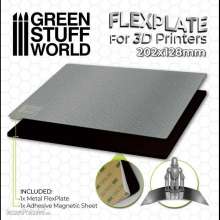 Greenstuff World GS-3087 - Flexplatten für 3d-Druck 202x128mm