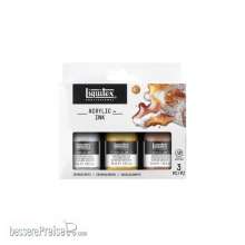 Liquitex 3699237 - Liquitex Ink 3 x Iris. Farben