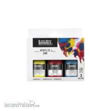 Liquitex 3699238 - Liquitex Ink 3 x Essentielle Farben