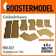 Roostermodel RM-831 - Flussbases (ca 1,8m)