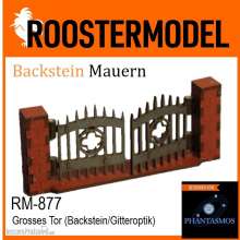 Roostermodel RM-877 - Grosses Tor (Gitteroptik)