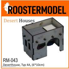 Roostermodel RM-043 - Deserthouse, Typ 4A, (6*10cm)