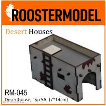 Roostermodel RM-045 - Deserthouse, Typ 5A, (7*14cm)