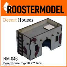 Roostermodel RM-046 - Deserthouse, Typ 5B, (7*14cm)