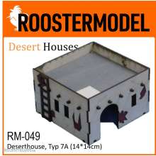 Roostermodel RM-049 - Deserthouse, Typ 7A, (14*14cm)