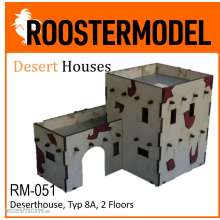 Roostermodel RM-051 - Deserthouse, Typ 8A, 2 Floors