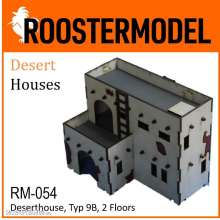 Roostermodel RM-054 - Deserthouse, Typ 9B, 2 Floors