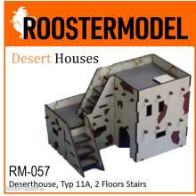 Roostermodel RM-057 - Deserthouse, Typ 11A, 2 Floors