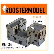 Roostermodel RM-059 - Deserthouse, Typ 12 Villa