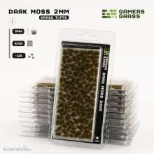 Gamers Grass GG2-DMO - Dark Moss 2mm Tufts