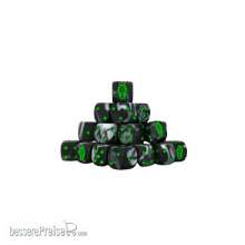 Baron of Dice SCI-XEN-NEC-05-RD - Green Coffin Dice