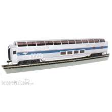 Bachmann 13001 - Amtrak Phase VI - 85 BUDD Full Dome (HO Scale)