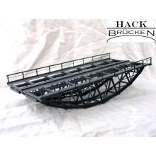 Hack Brücken 13100 - Fischbauchbr. 29,5cm 2-gleisig, grau - Typ B28-2