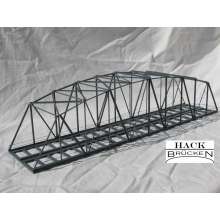 Hack Brücken 13500 - Bogenbrücke 50 cm 2-gleisig, grau - Typ B50-2