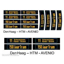 Halling DEC-AVN-DH1 - Decals für Den Haag Avenio Nr. 5001 M/S