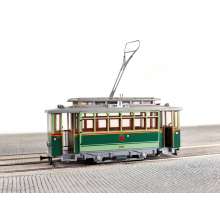 Halling ROM-369-S - Roma 6 Finestrini Triebwagen Nr. 369, hochwertiges Standmodell