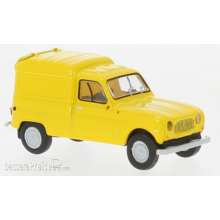 Brekina 14750 - Renault R4 Fourgonnette, gelb