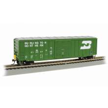 Bachmann 14902 - 50 Outside Braced Box Car with FRED - Burlington Northern