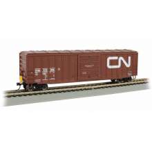 Bachmann 14903 - 50 Outside Braced Box Car with FRED - Canadian National