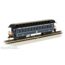 Bachmann 15105 - Coach (1860-80 era) - B&O® - Royal Blue (HO)