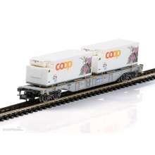 Trix T15494 - Containertragwagen ´coop®´