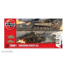 Airfix A50186 - 1:72 Classic Conflict Tiger 1 vs Sherman Firefly