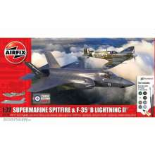 Airfix A50190 - Then and Now Spitfire Mk.Vc & F-35B Lightning II