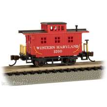 Bachmann 15755 - Western Maryland® #1200 - Old-Time Caboose (N scale)