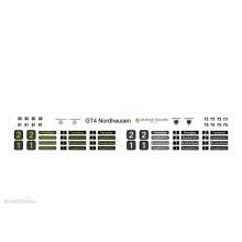 Halling DEC-S00-NOR - Decals für neutrale GT4 Variante Nordhausen