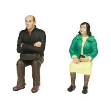 Bachmann 16-704 - Sitting Man and Woman