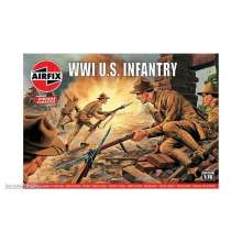 Airfix A00729V - 1:76 WWI U.S. Infantry, Vintage Classics