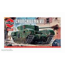 Airfix A01304V - 1:76 Churchill Mk.VII Tank, Vintage Classics