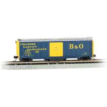 Bachmann 16368 - B&O® #478554 - Track-Cleaning 50 Plug-Door Box Car (N Scale)