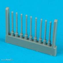 Quickboost QB72 034 - B-26C Marauder gun barrels für Airfix Bausatz