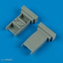 Quickboost QB72 167 - Spitfire Mk.XIV wing radiators für Fujimi Bausatz