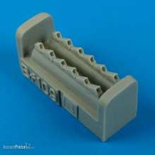 Quickboost QB72 399 - Bf 109E exhaust for Airfix