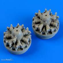 Quickboost QB72490 - C-47 Skytrain engines for Airfix