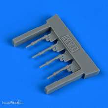 Quickboost QB72 625 - 1:72 Bf 109G-6 piston rods with undercarriage legs locks for Tamiya