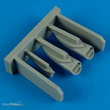 Quickboost QB32 108 - 1:32 MiG-23 Flogger air scoops for Trumpeter